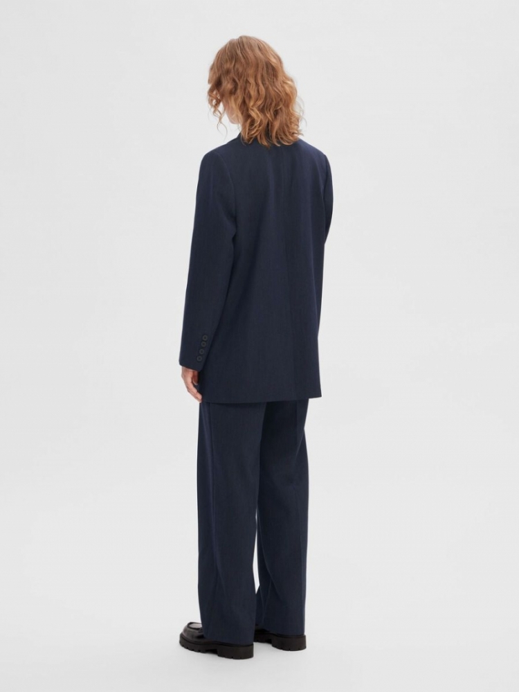 SlfRita LS blazer Dark Sapphire M