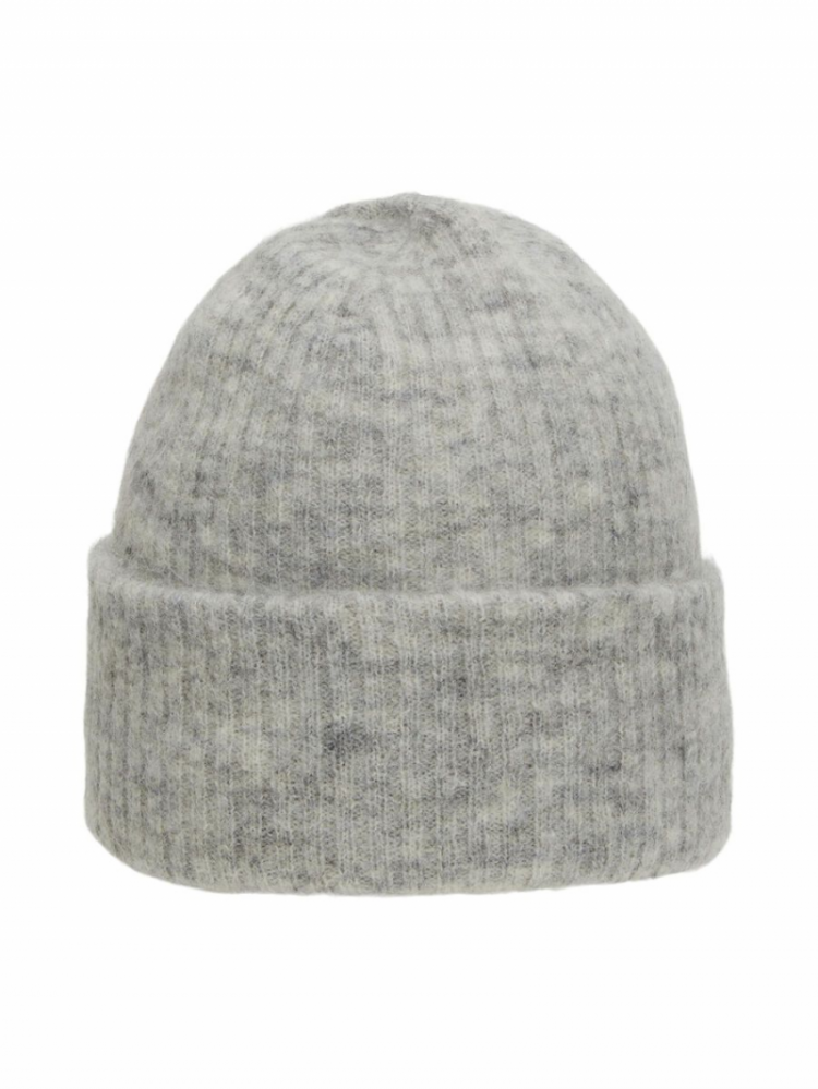 SlfMaline knit beanie  Light Grey Mela