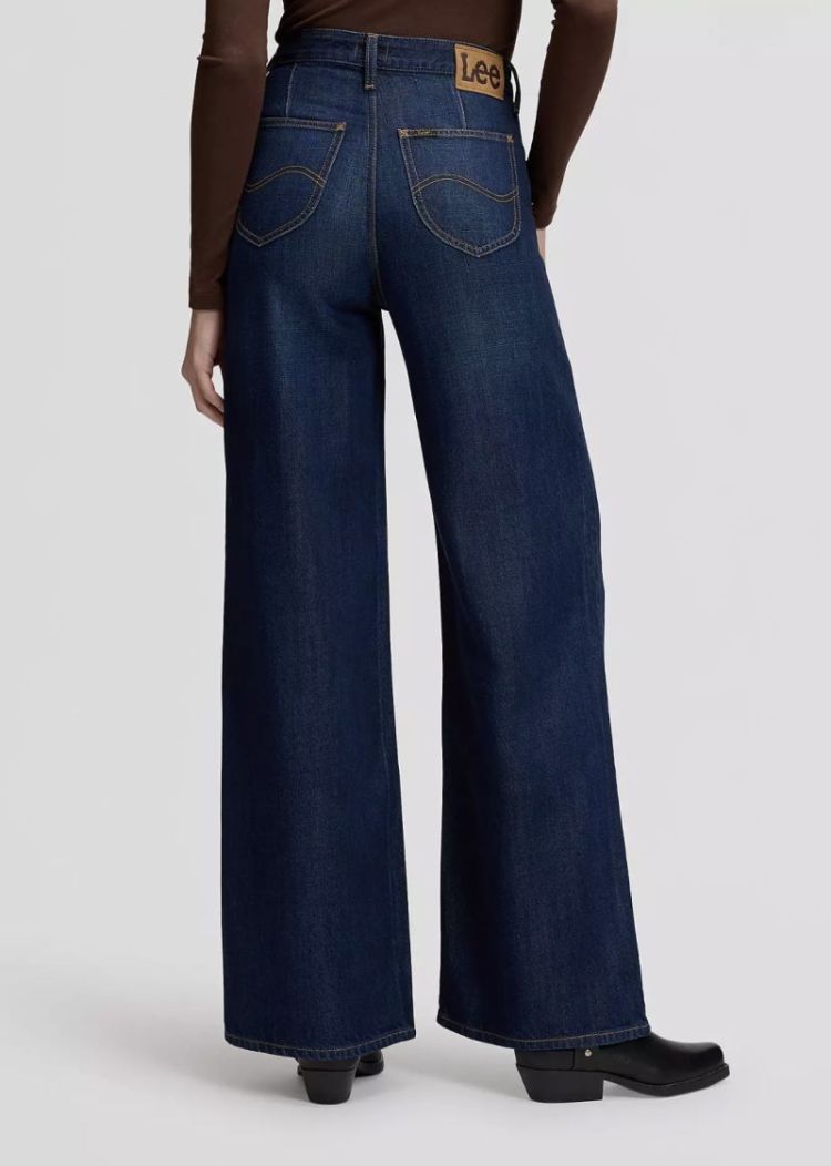 Stella High Rise Wide Leg Dark Navy