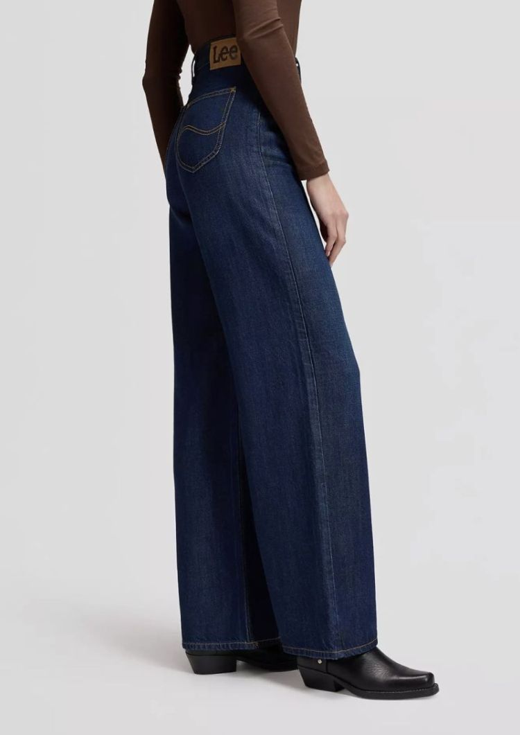 Stella High Rise Wide Leg Dark Navy