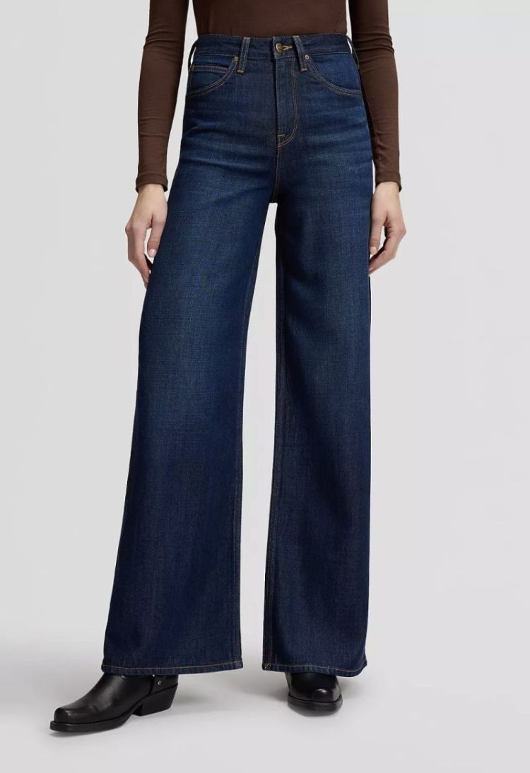 Stella High Rise Wide Leg Dark Navy