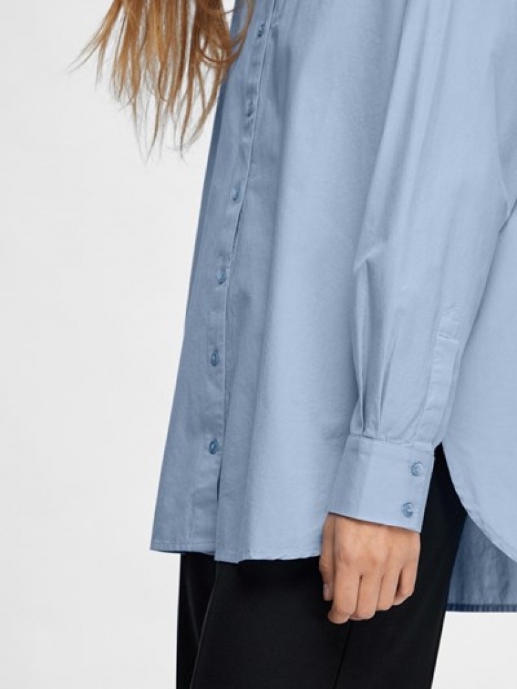 SlfDina-Sanni LS Shirt Cashmere blue