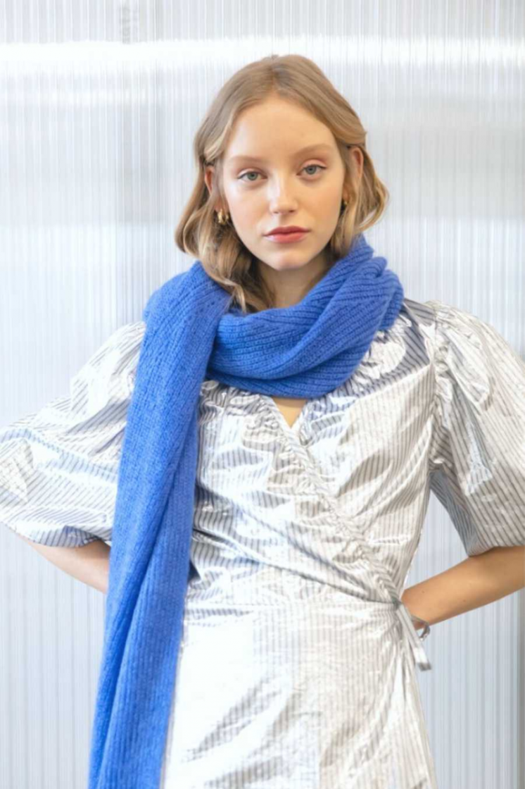 Scarf Jille Indigo Blue