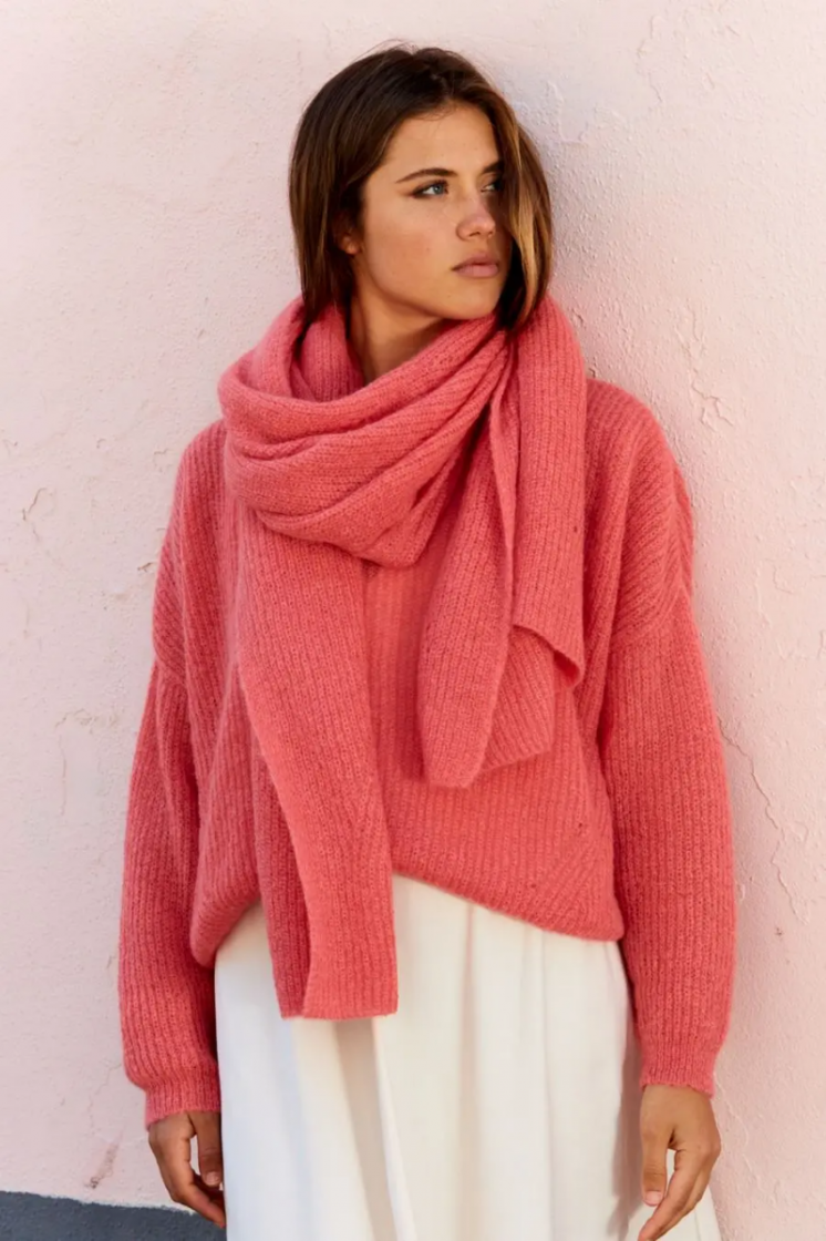 Scarf Jille Rhubarb