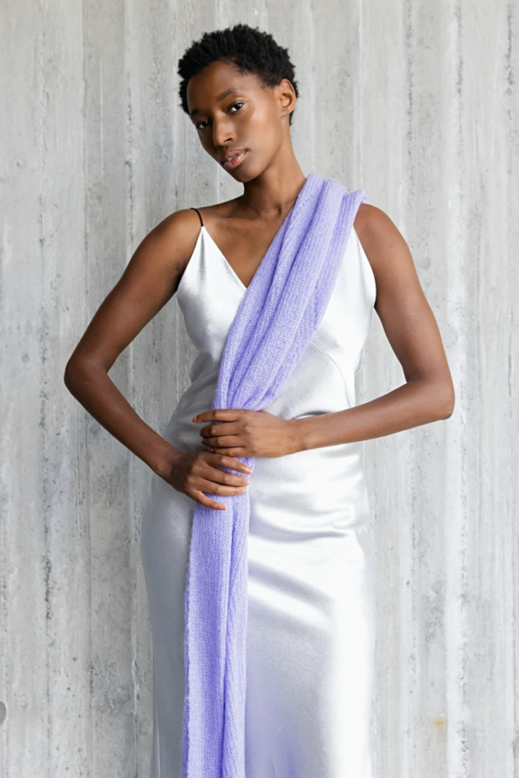 Scarf Jille Purple Blush