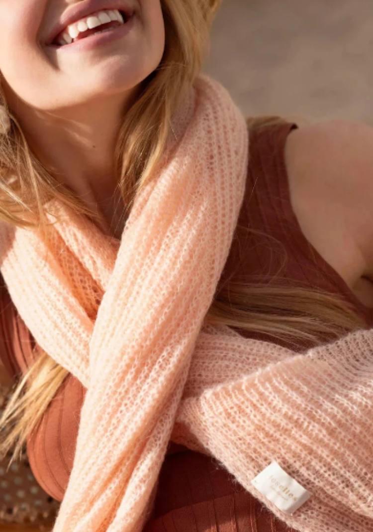 Scarf Jille Peach