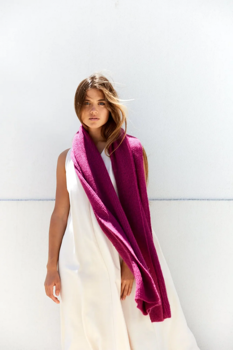 Scarf Jille Pink Dianthus
