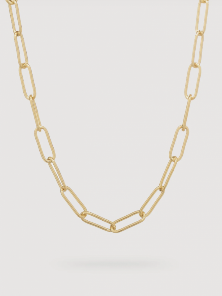 Rana Big Chain Necklace Gold