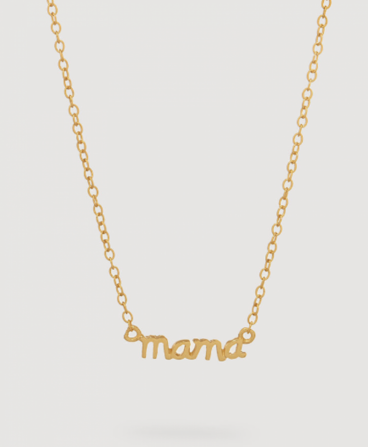 Roma mama necklace Gold