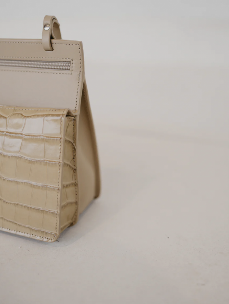 Double Pouch  combi noisette 