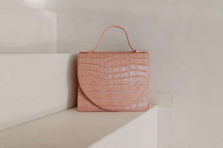 Mini Briefcase Pure Rose Croco
