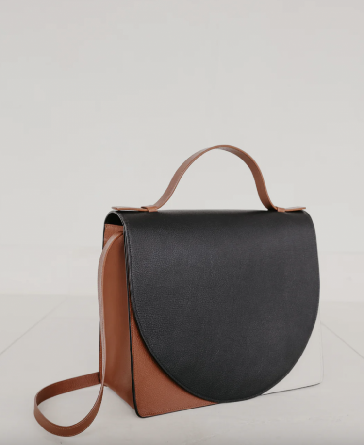 Mini Briefcase  Tricolor Struct