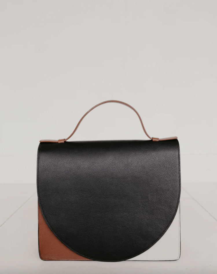 Mini Briefcase  Tricolor Struct