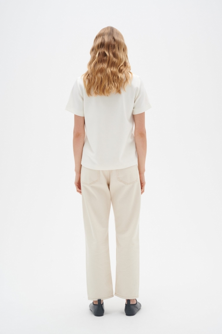 Vincent Karmen T-shirt Whisper White