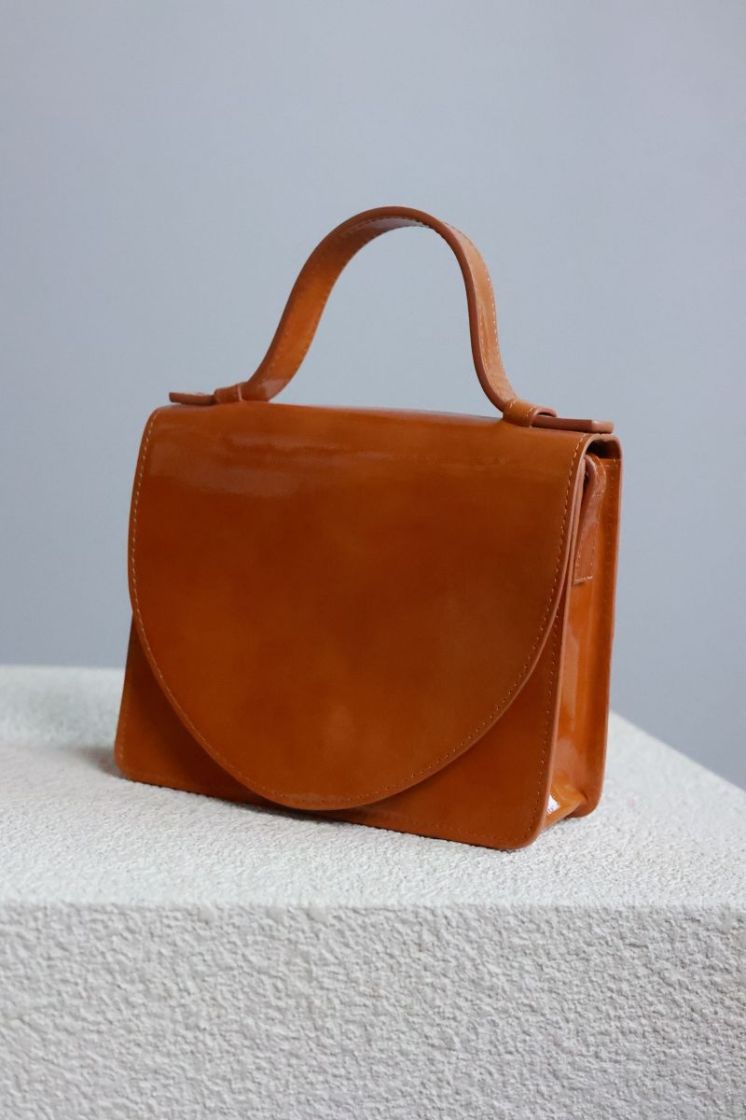 Micro Briefcase  Cinnamon stone