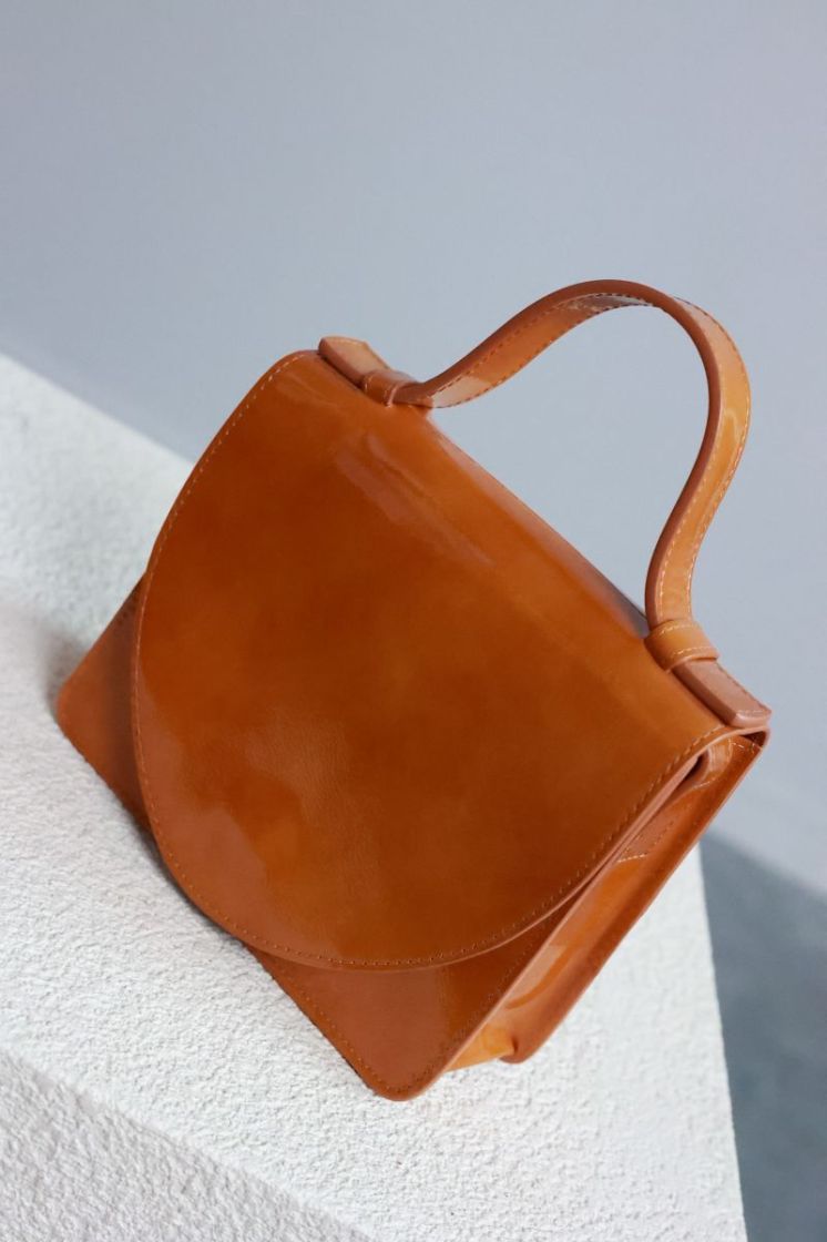 Micro Briefcase  Cinnamon stone