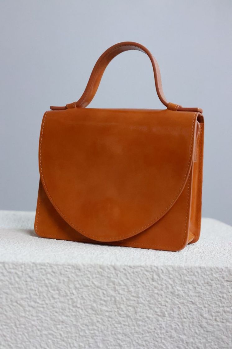 Micro Briefcase  Cinnamon stone