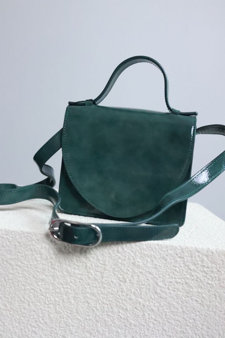 Micro Briefcase  Seaweed stone