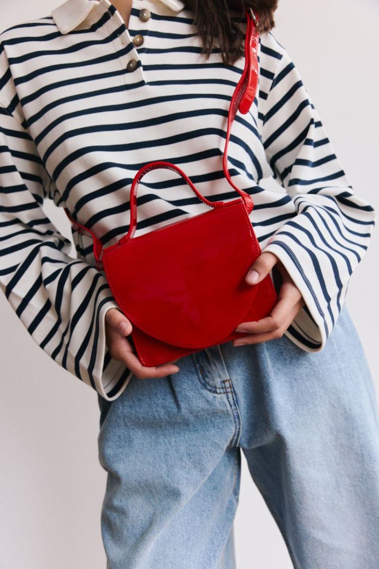 Micro Briefcase  Lips laque