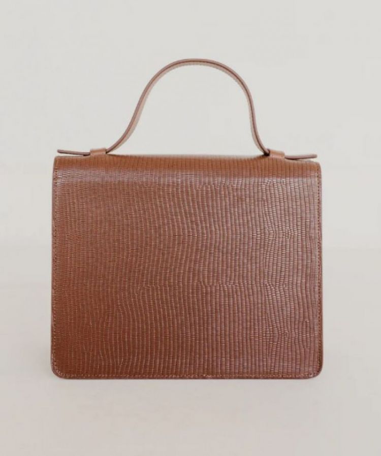 Mini briefcase Combi Cognac sn