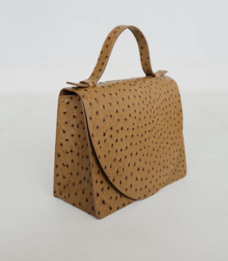 Mini Briefcase Palermo struzzo