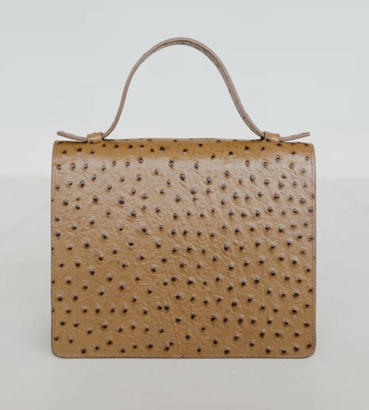 Mini Briefcase Palermo struzzo