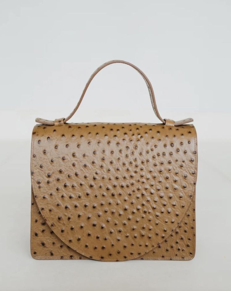 Mini Briefcase Palermo struzzo