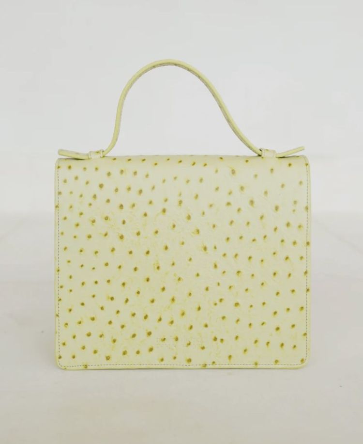 Mini Briefcase trapani struzzo