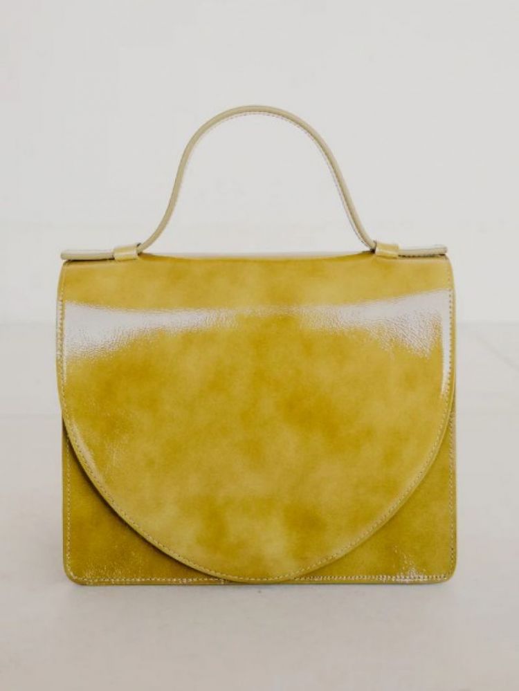 Mini Briefcase  Pear Stone