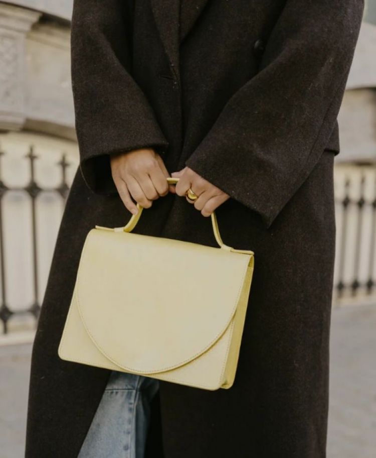 Mini Briefcase  Butter Stone