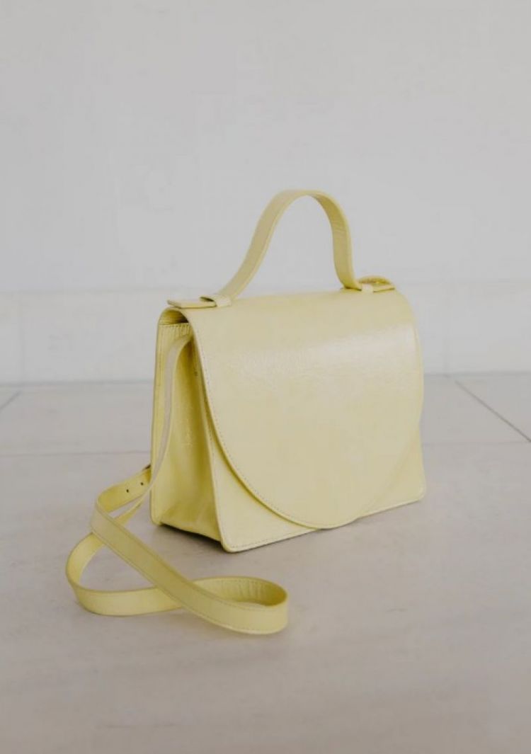 Mini Briefcase  Butter Stone
