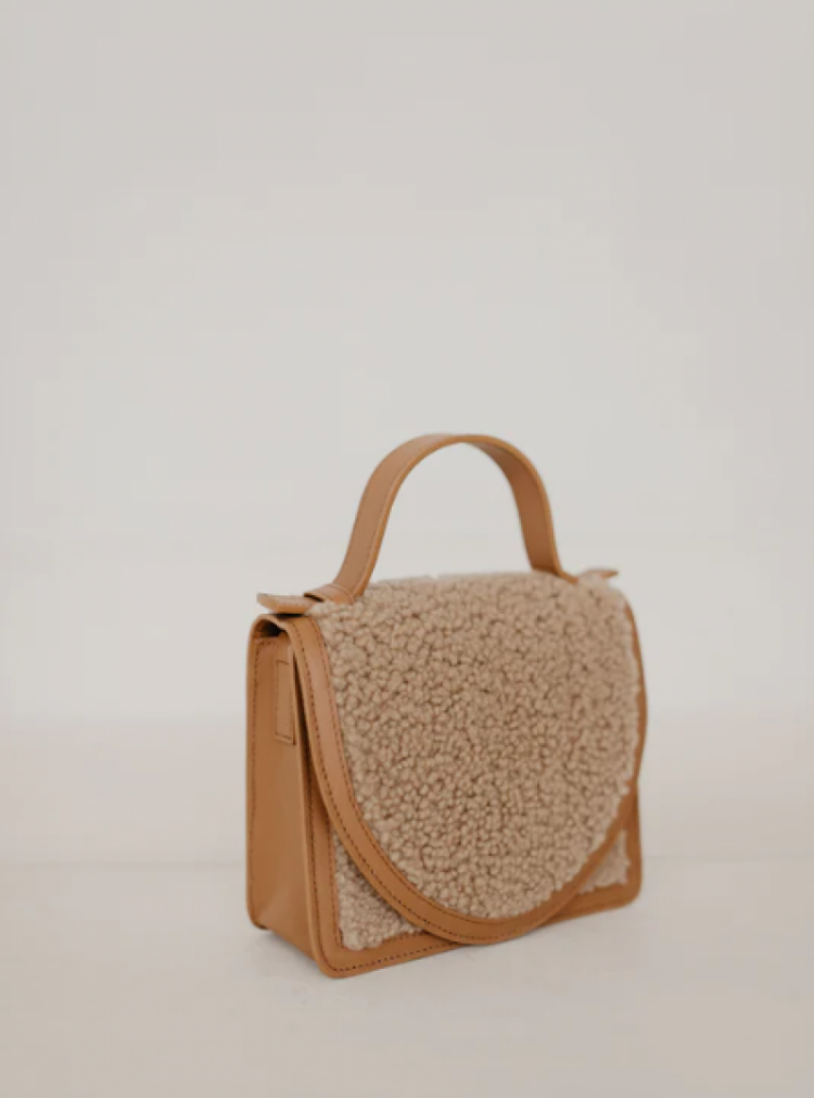Micro Briefcase  Teddy Cognac 