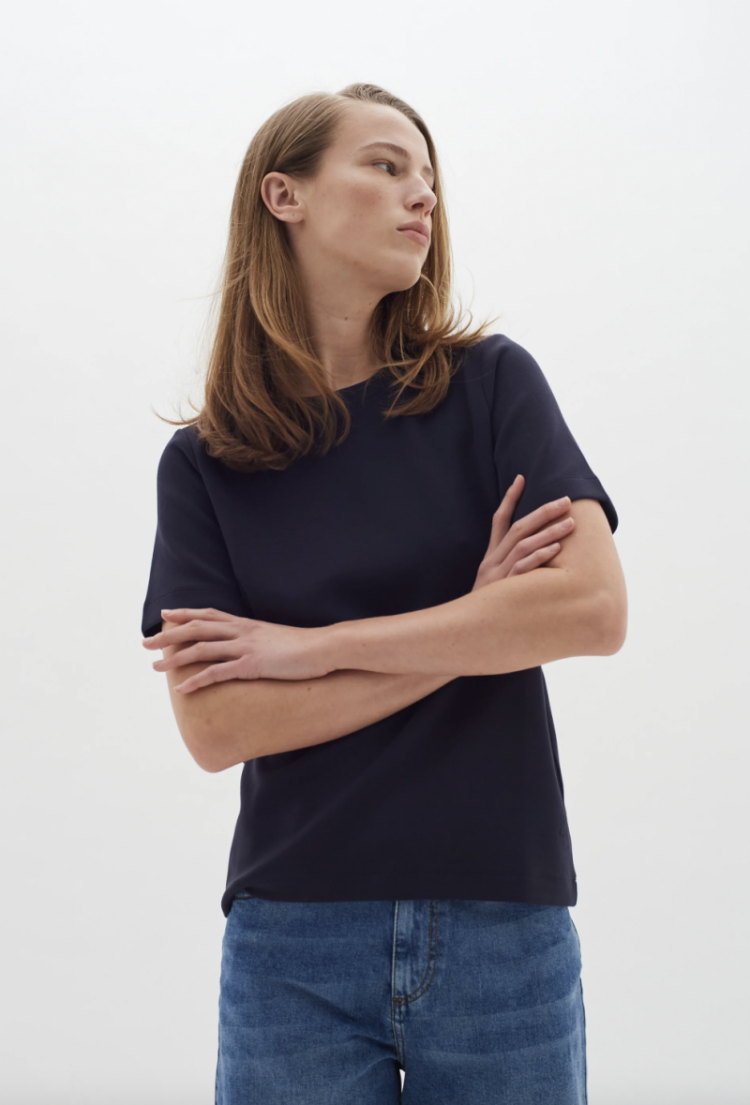 Vincent Karmen T-shirt Marine Blue