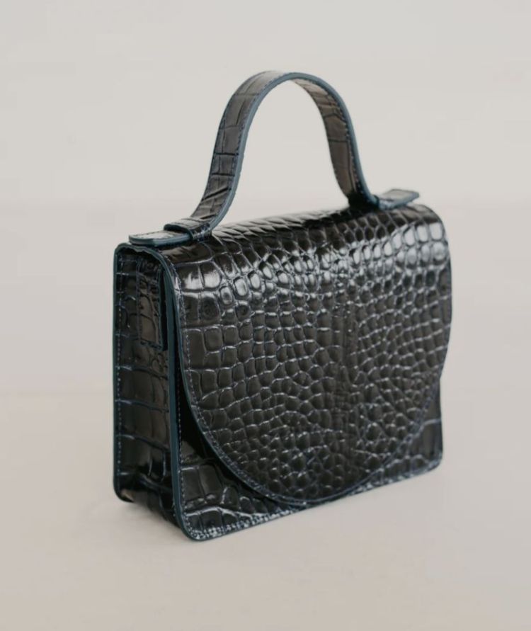 Micro Briefcase Night Blue Ston