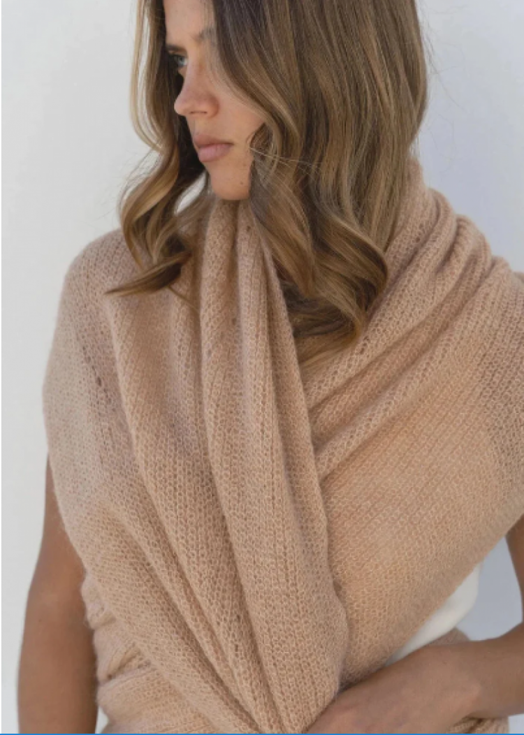 Scarf Helene Late Machiato
