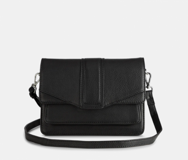 Jane Crossbody bag, grain Black