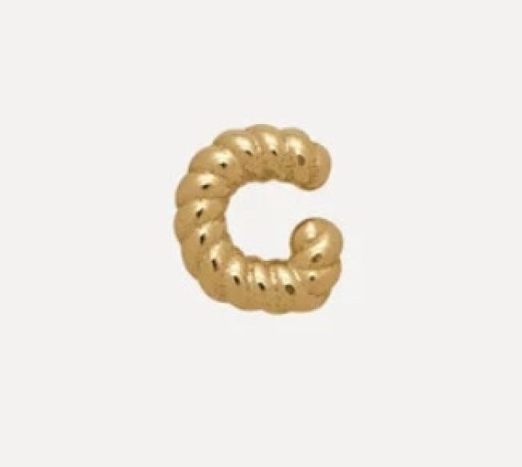 Oorbel Jolie initial G Goud