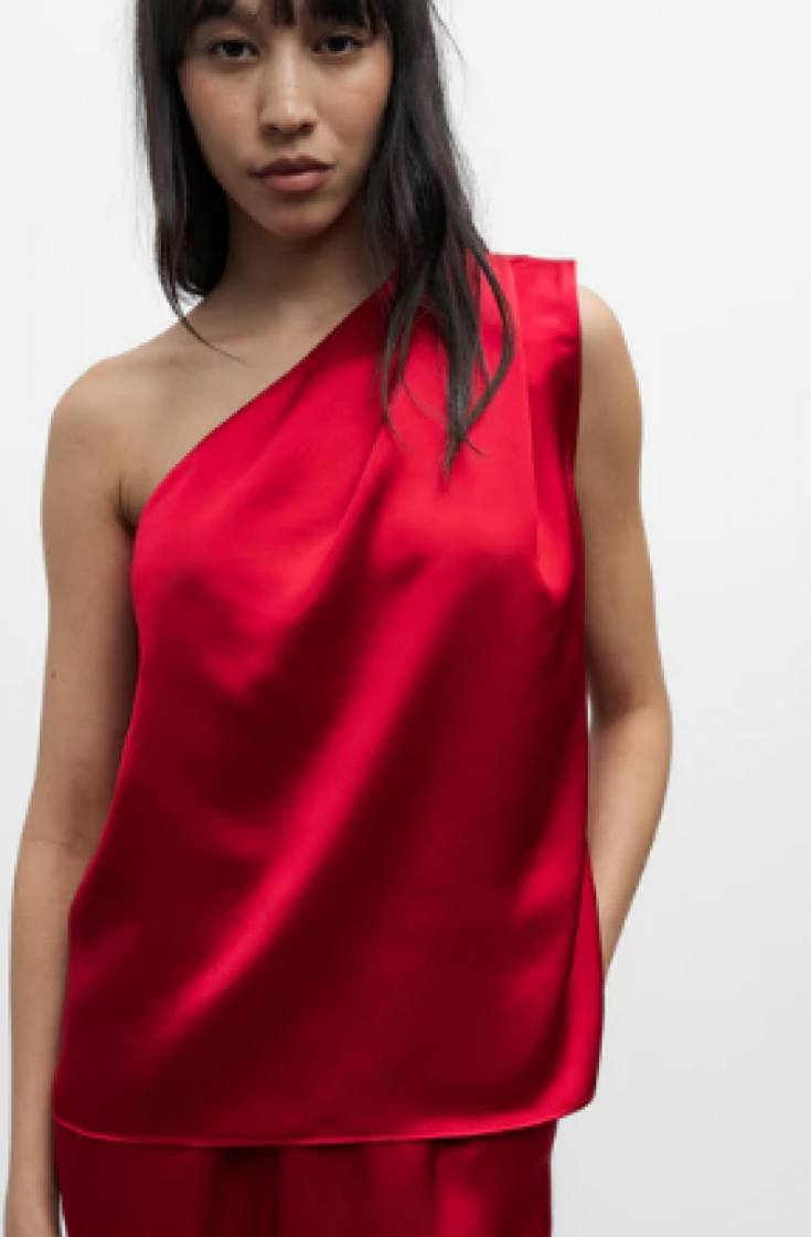 Elle Tank Top Red
