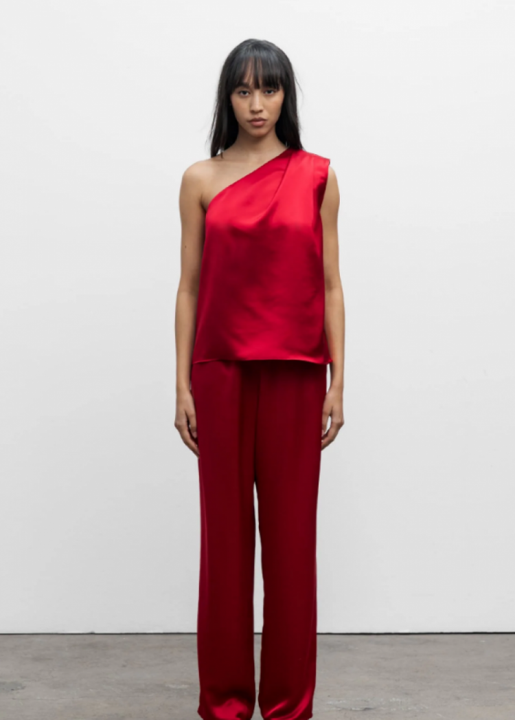 Elle Tank Top Red
