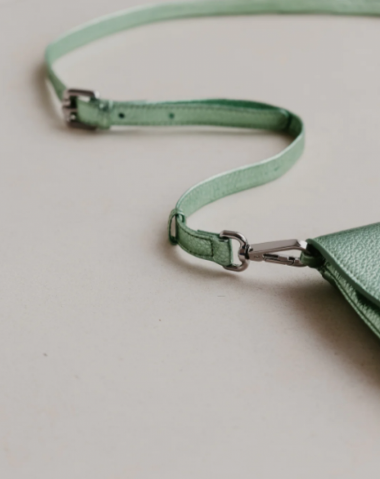Medium Envelope  Green Shimmer
