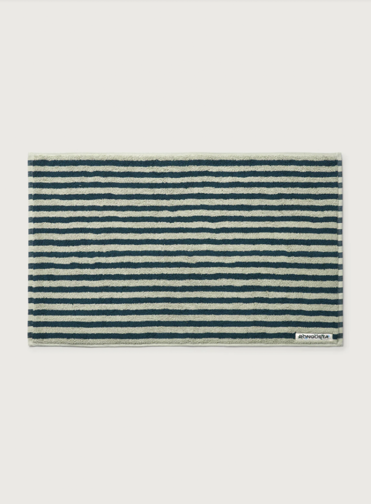 Naram bath mat sea foam & deep