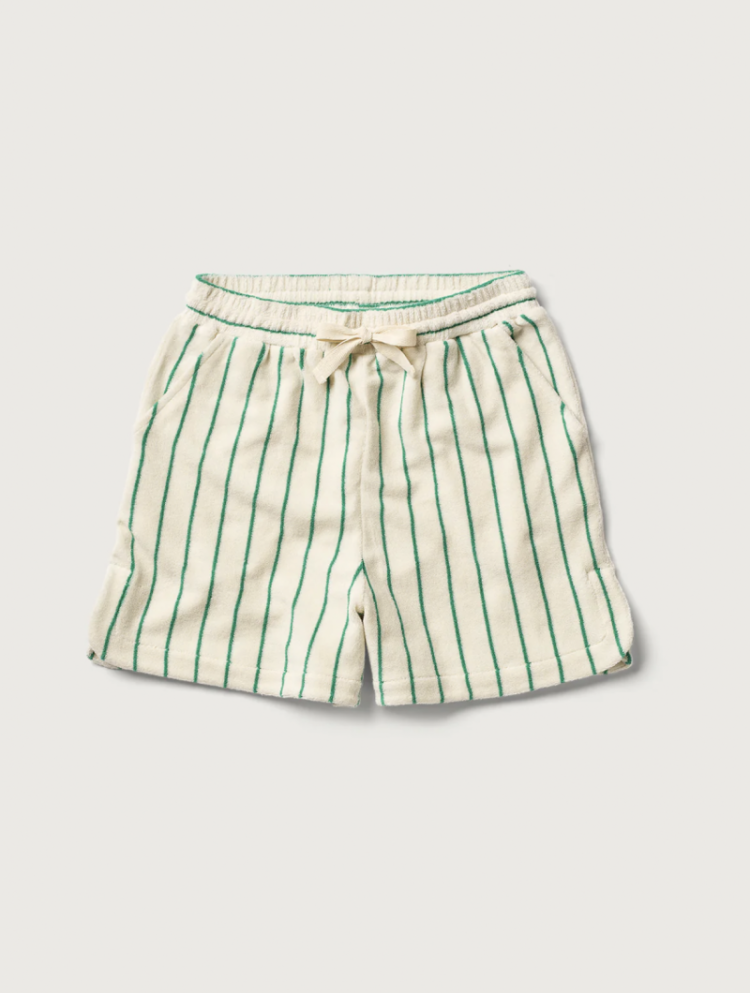 Naram Gym Shorts Pure white & gr