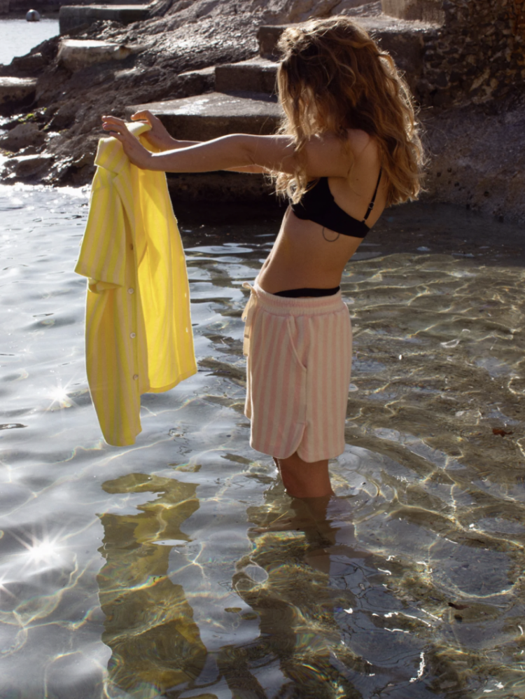 Naram Gym Shorts tropical & crem