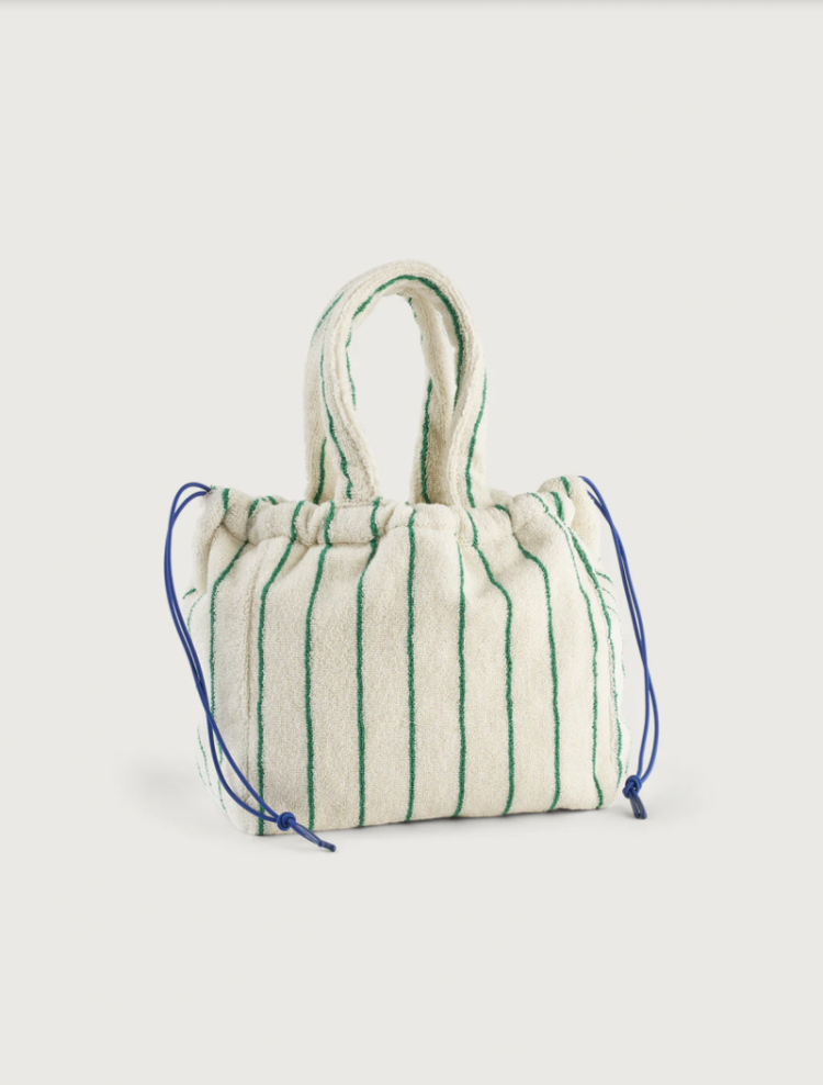 Naram Handbag small pure white & ga