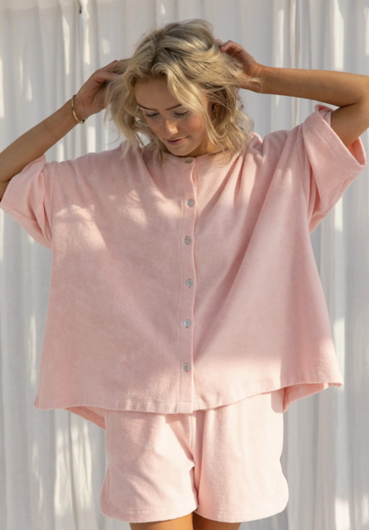 Naram Oversized shirt blush
