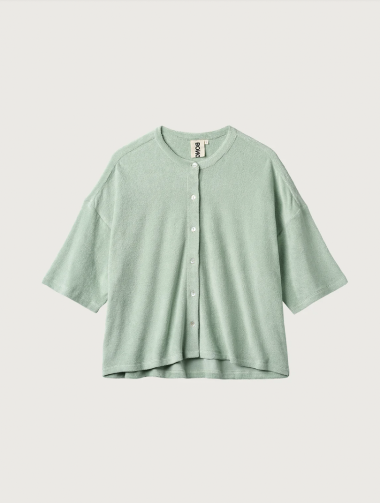 Naram Oversized shirt silver sage