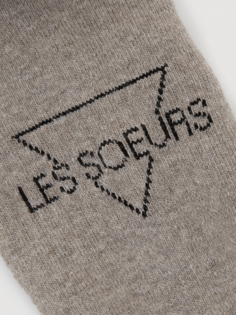 Socks stripes Beige melange