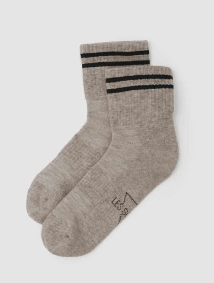 Socks stripes Beige melange