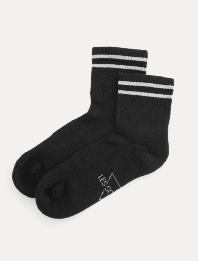 Socks stripes black