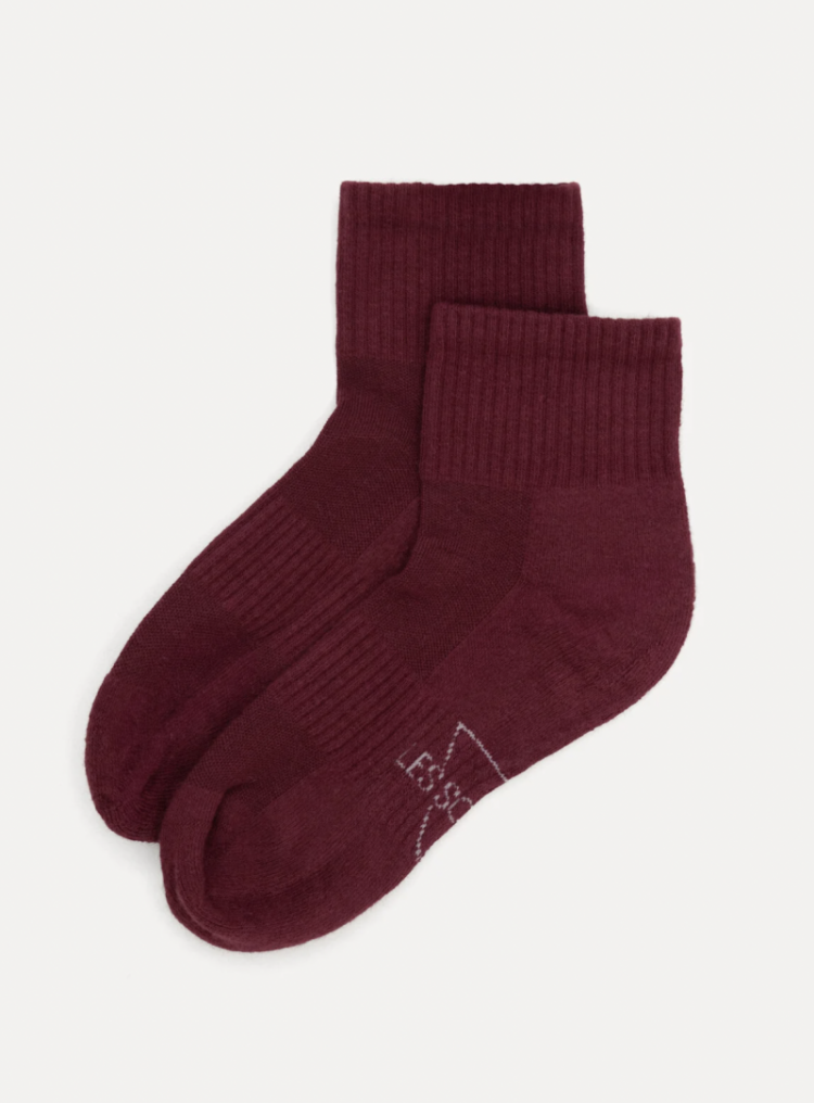 Socks stripes Burgundy